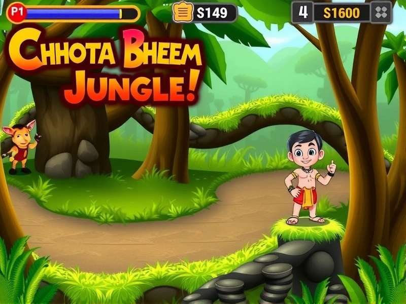 Chhota Bheem Jungle Fantasy Game Screenshot